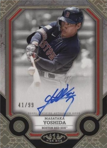 2024 Topps Tier One - Masataka Yoshida #T1A-MY