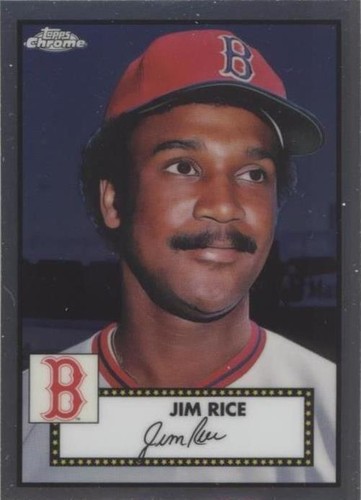 2021 Topps Chrome Platinum Anniversary - Jim Rice #550
