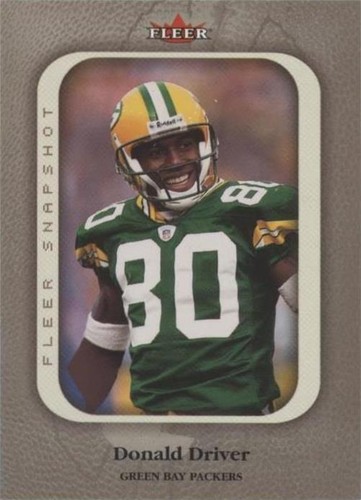 2003 Fleer Snapshot Donald Driver #89
