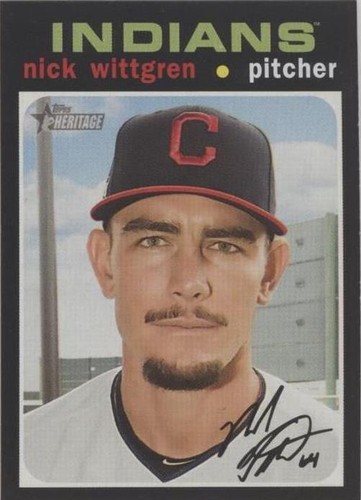 2020 Topps Heritage - Nick Wittgren #252