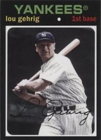 2012 Topps Archives - Lou Gehrig #89