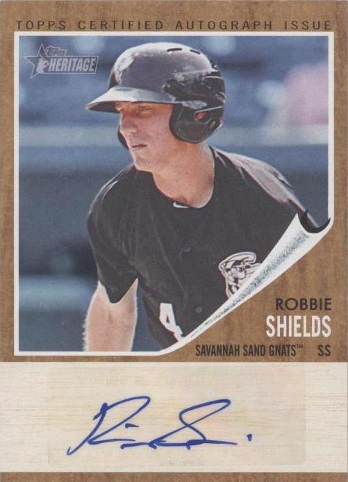2011 Topps Heritage Minor League Edition - Robbie Shields #RA-RS