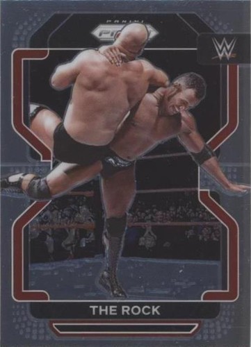 2022 Panini Prizm WWE - The Rock #191