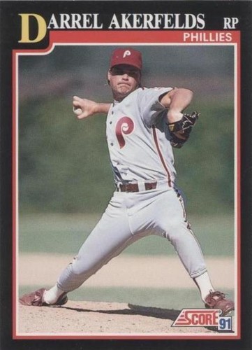 1991 Score - Darrel Akerfelds #223