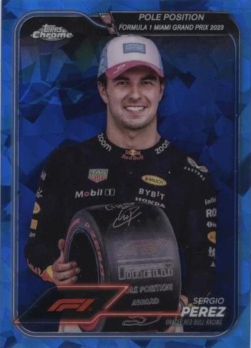 2024 Topps Chrome Sapphire Edition Formula 1 - Sergio Perez #156