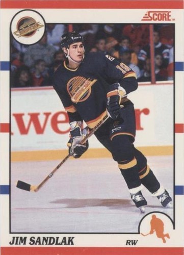 1990-91 Score - Jim Sandlak #303
