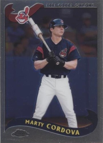 2002 Topps Chrome - Marty Cordova #33