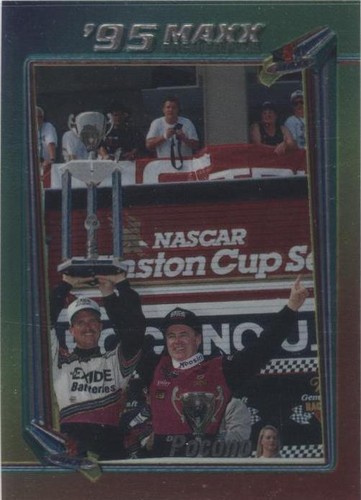 その他 1995 MAXX Nascar Racing Series 1 1995 Maxx Silver Signature Dale Earnhardt #1 Chase the Champion