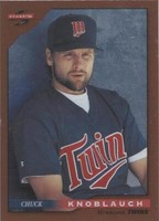 1996 Score - Chuck Knoblauch #10