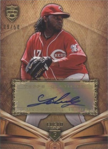 2013 Topps Supreme - Johnny Cueto #SA-JC