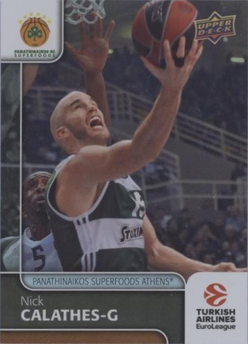 2016-17 Upper Deck Euroleague - Nick Calathes #22