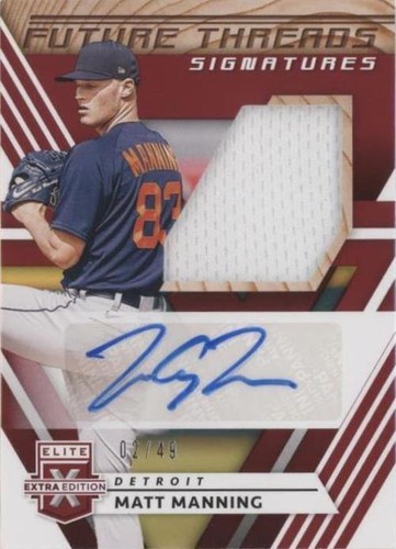 2020 Panini Elite Extra Edition - Matt Manning #FTS-MM