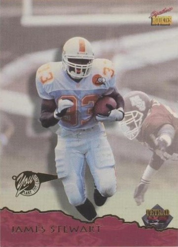 1995 Signature Rookies Tetrad James Stewart #51