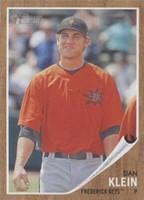 2011 Topps Heritage Minor League Edition - Dan Klein #74