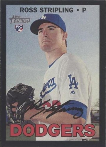 2016 Topps Heritage High Number - Ross Stripling #THC-720