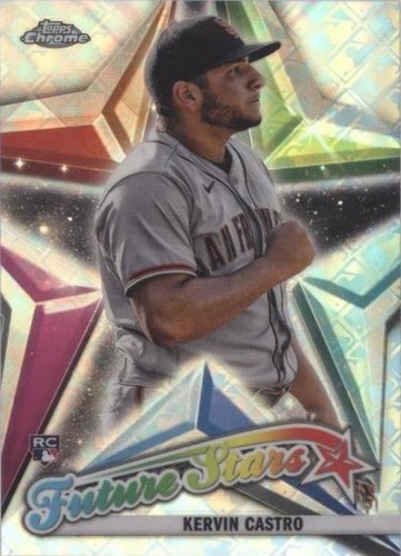 2022 Topps Chrome Logofractor Edition - Kervin Castro #FS-17