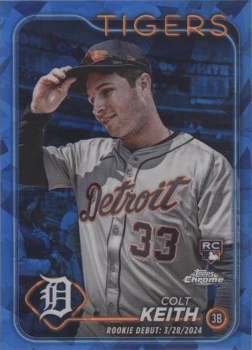 2024 Topps Chrome Update Series Sapphire Edition - Colt Keith #USCS192