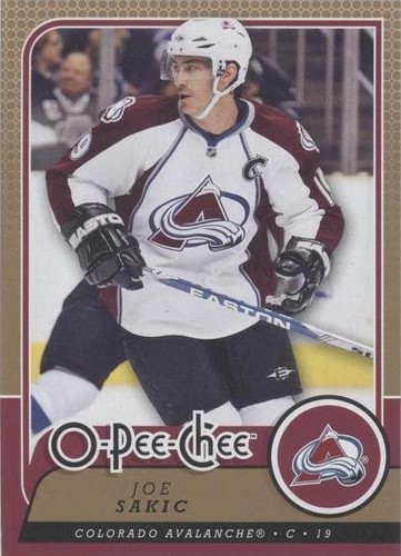 2008-09 O-Pee-Chee - Joe Sakic #620