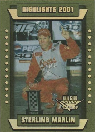 2002 Wheels High Gear - Sterling Marlin #F58