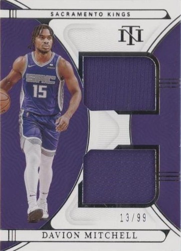 2021-22 Panini National Treasures - Davion Mitchell #RD-DML