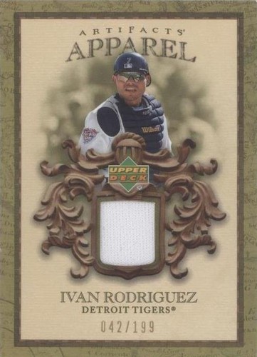 2007 Upper Deck Artifacts - Ivan Rodriguez #MLB-IR