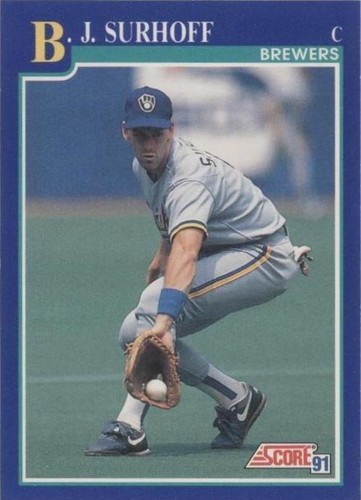1991 Score - B.J. Surhoff #477