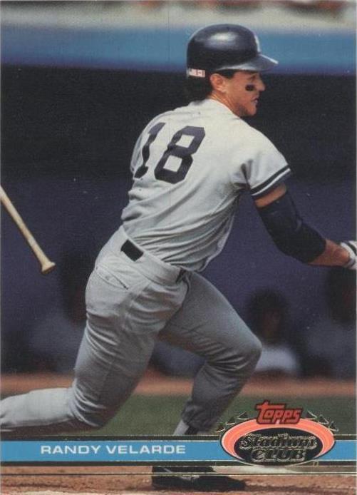 Topps Stadium Club 1991 - Randy Velarde #438