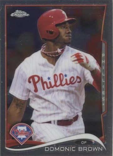 2014 Topps Chrome - Domonic Brown #153