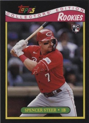 2023 Topps Throwback Thursday #TBT - Spencer Steer #147