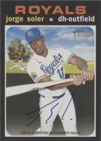 2020 Topps Heritage High Number - Jorge Soler #ROA-JSO