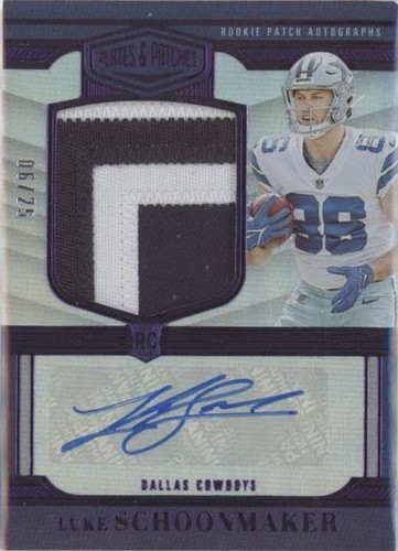 Luke McCaffrey 2024 Panini National Treasures Rookie Patch