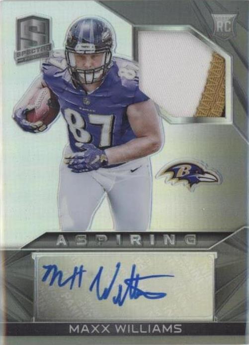 2015 Panini Spectra Maxx Williams #AJA-MW