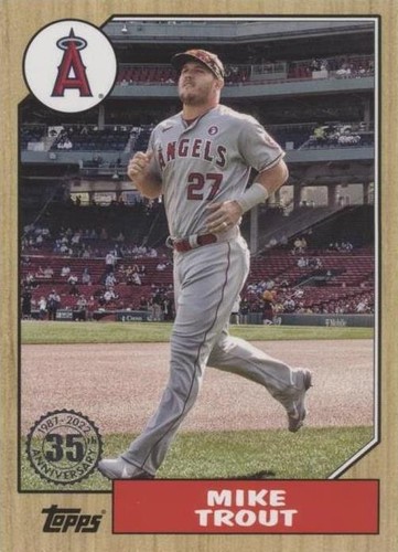 2022 Topps Series 1 - Mike Trout #T87-100