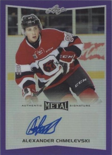 2015-16 Leaf Metal - Alexander Chmelevski #BA-AC1