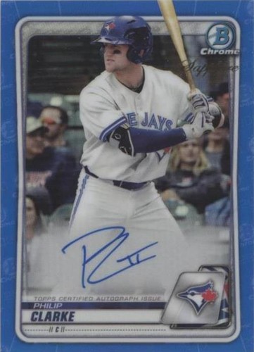 2020 Bowman Chrome Sapphire Edition - Philip Clarke #BSPA-PC