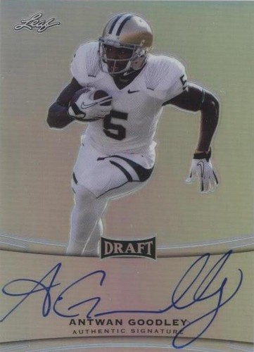 2015 Leaf Metal Draft Antwan Goodley #BA-AG1