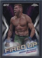 2024 Topps Chrome UFC - Dricus Du Plessis #FDP-12