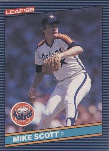 1986 Leaf Canadian - Mike Scott #235