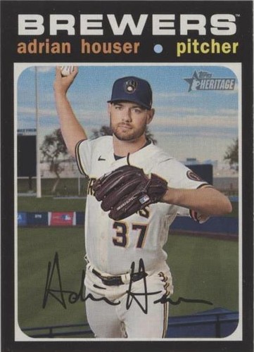 2020 Topps Heritage High Number - Adrian Houser #648