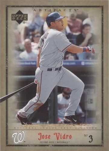 2006 Upper Deck Artifacts - Jose Vidro #100