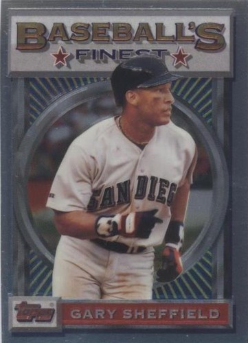 1993 Topps Finest - Gary Sheffield #31