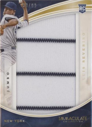 2016 Panini Immaculate Collection - Luis Severino #IJ-LS