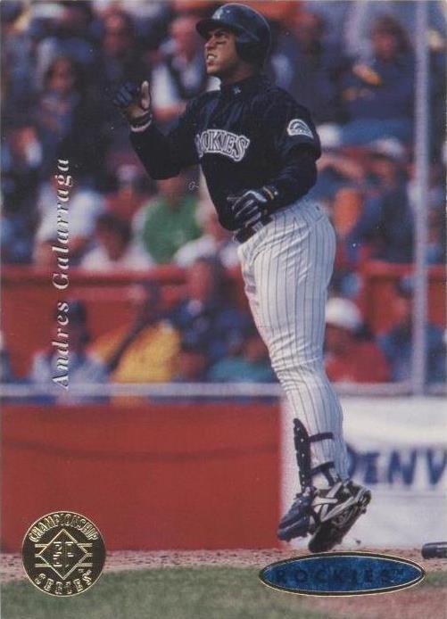 Serie Campeonato SP 1995 - Andrés Galarraga #40