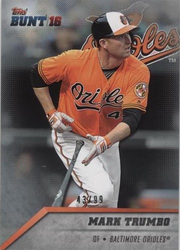 2016 Topps Bunt - Mark Trumbo #36