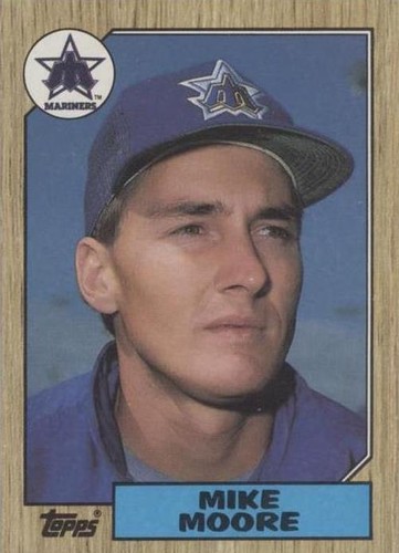1987 Topps - Mike Moore #727