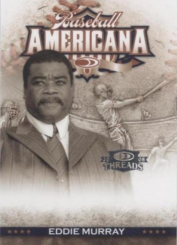 2008 Donruss Threads - Eddie Murray #BA-4