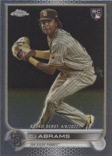2022 Topps Chrome Update Series - C.J. Abrams #USC102