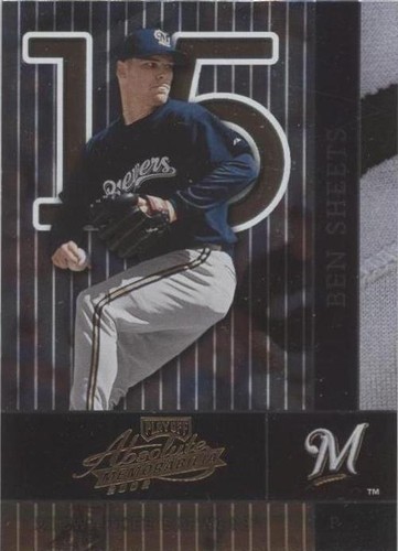2002 Playoff Absolute Memorabilia - Ben Sheets #82