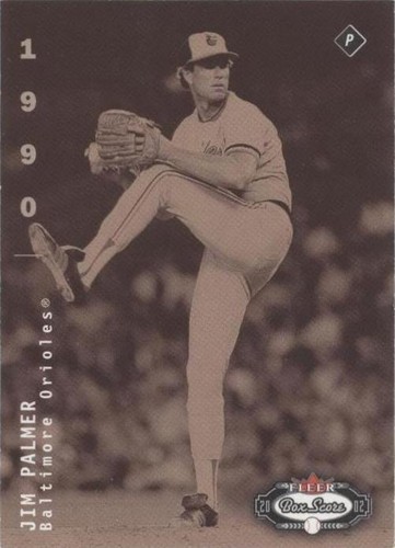 2002 Fleer Box Score - Jim Palmer #271