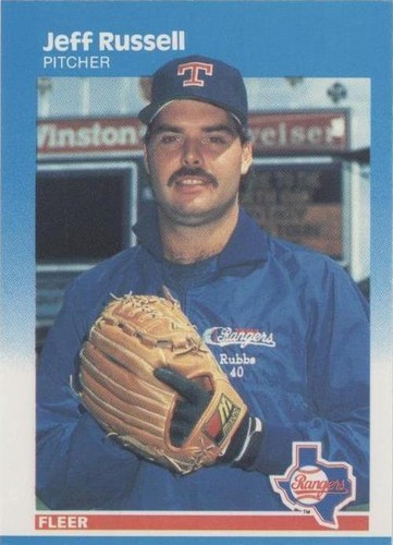 1987 Fleer - Jeff Russell #137